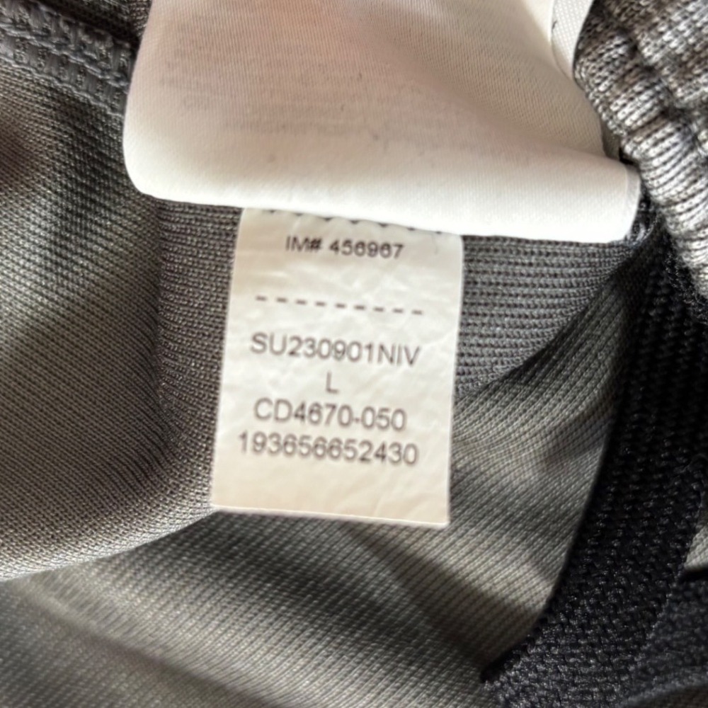 Jordan Croatia Basketball Grey Space Dye Joggers Mens Large CD4670-050 - Picture 7 of 12